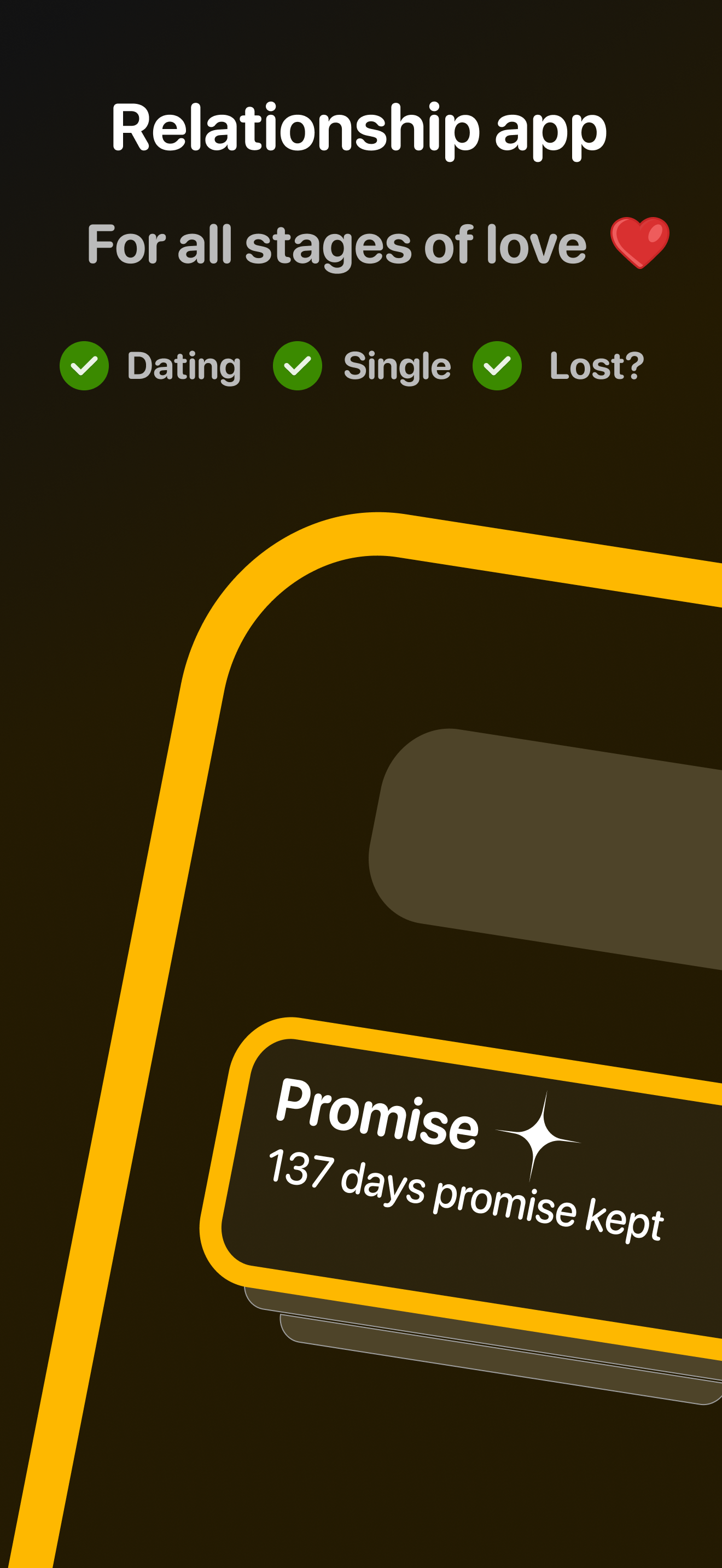 Promise: Relationship App