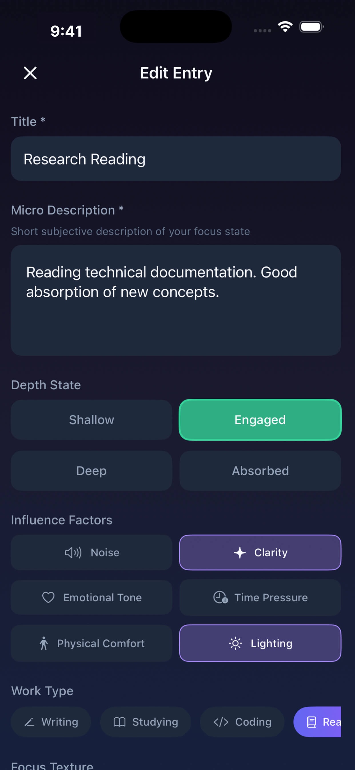 Screenshot 5 of DepthRecords