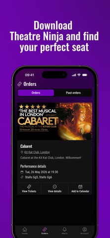Theatre Ninja: Theatre Tickets screenshot