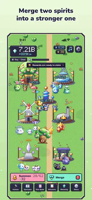 Idle Spirits: Pixel Sanctuary screenshot 2