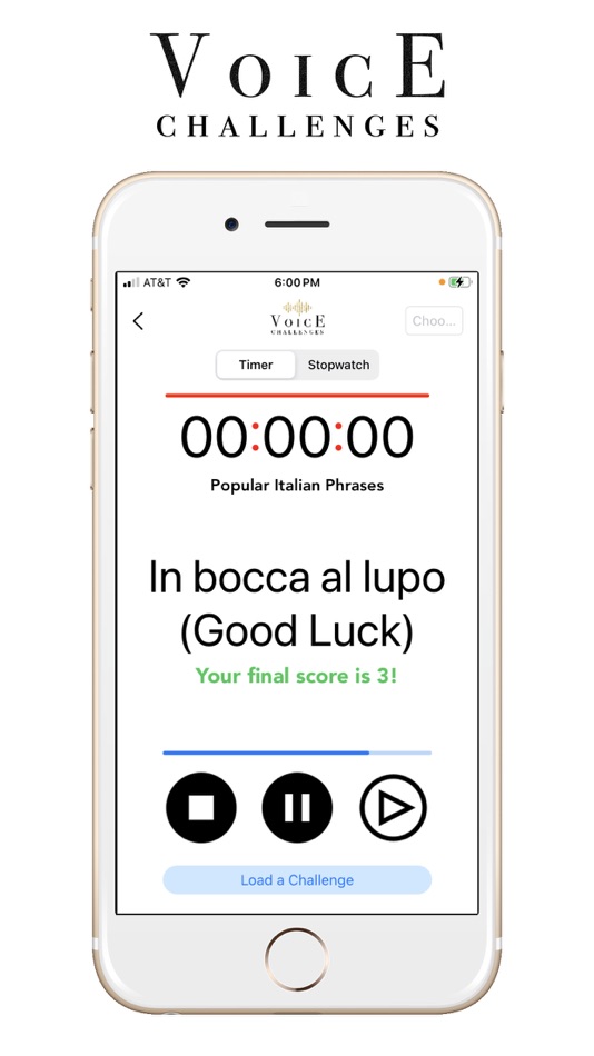 #3. Voice Challenge (iOS) Podle: ThinApp Solutions