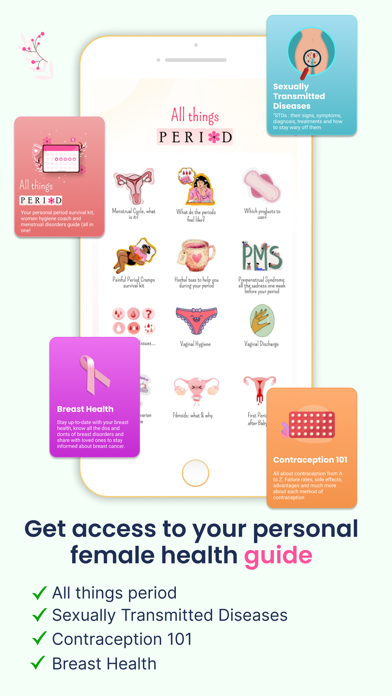 iChums Period Tracker Screenshot