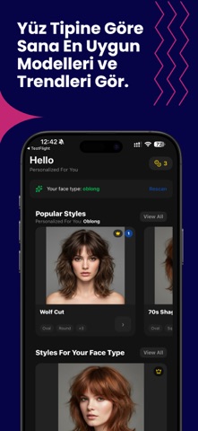 HairMatch – AI Hairstyles screenshot
