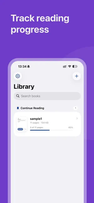 DjVu Book Reader screenshot 3
