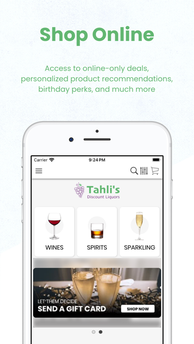 Tahli's Discount Liquors Screenshot