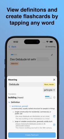 Alexandria German Flashcards screenshot