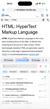 Beneath: Web Inspector screenshot 3