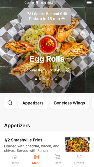 App screenshot