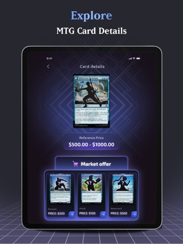 TCG Identifier MTG Scanner iPad screenshot