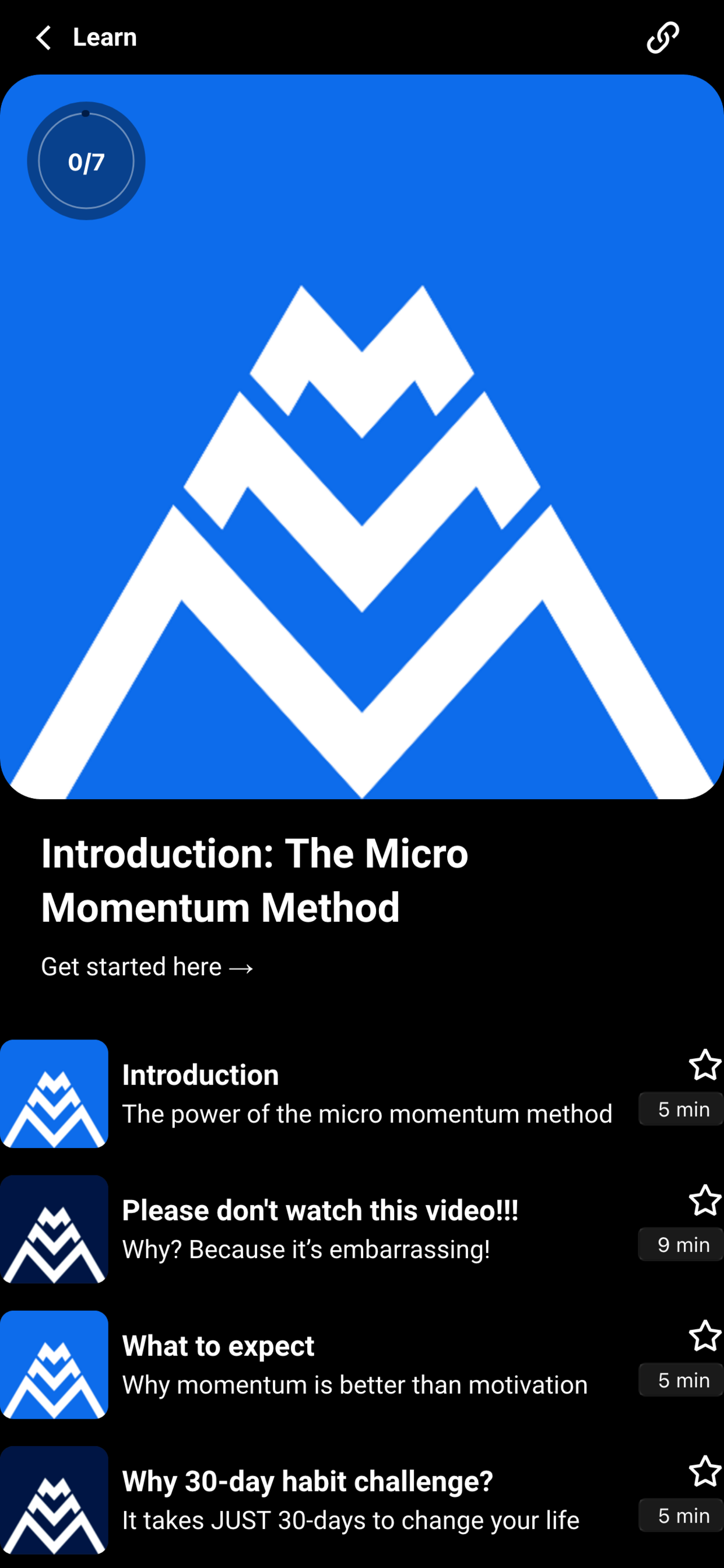 Micro Momentum Method