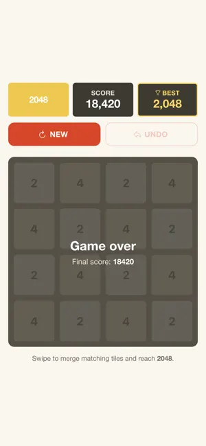 2048 Tile Merge screenshot 3
