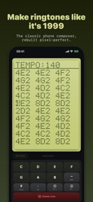 Old Phone Ringtone Composer screenshot