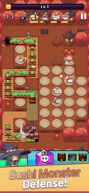 SushiMon Defense screenshot 1