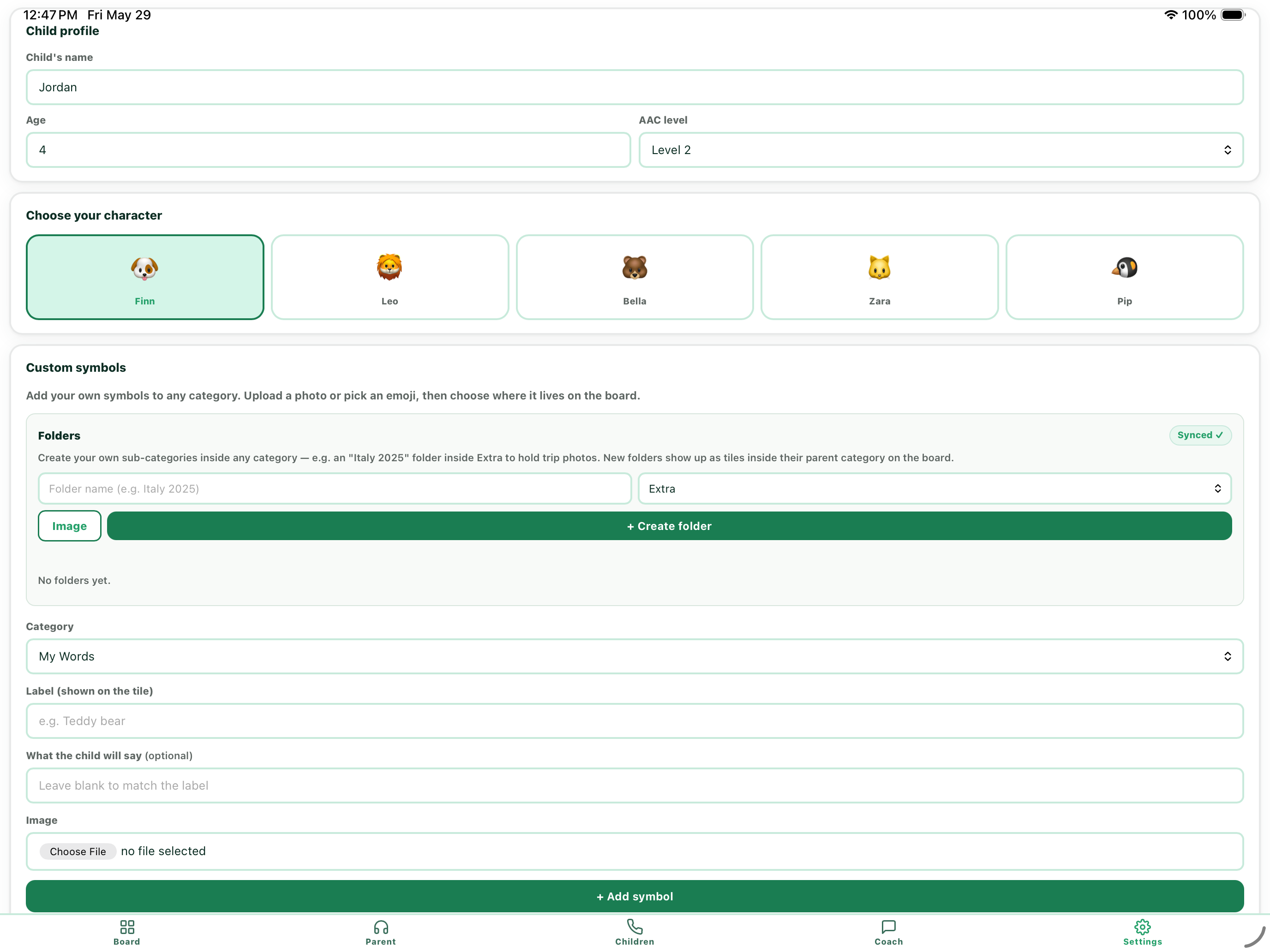 VoiceBloom AAC screenshot 10