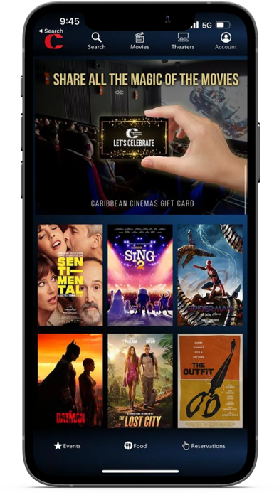 Caribbean Cinemas Screenshot