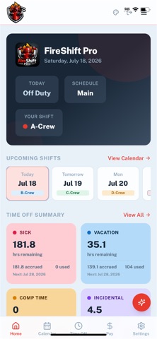 FireShift Pro: Schedule & Pay Screenshot 1 of 6
