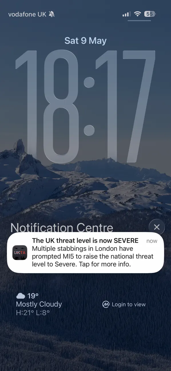 Screenshot #3 pour UK Terror Alert