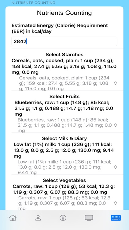 Calorie and Nutrients Counter screenshot-4