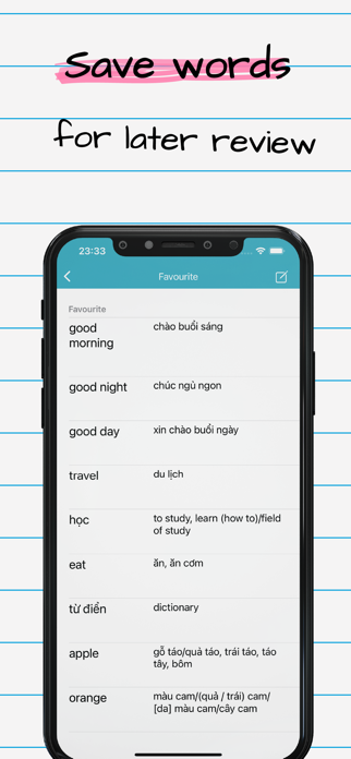 Vietnamese English Dictionary* Screenshot 5 of 6