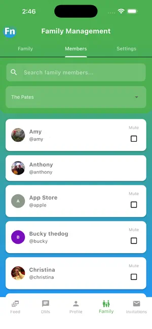 InFamilyNest screenshot 1