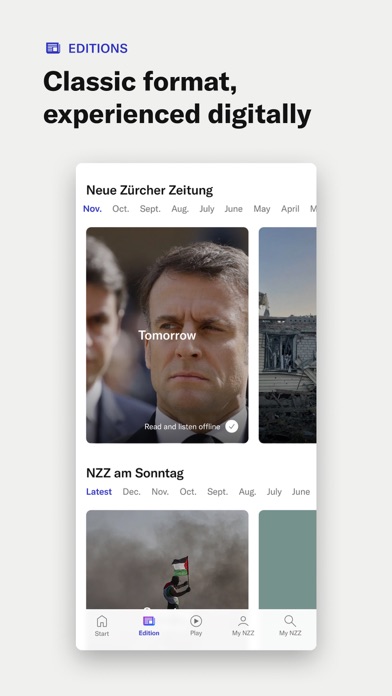 Screenshot 3 of NZZ Nachrichten App