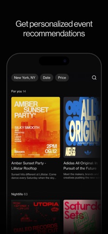 Posh – Create & Find Events App Store screenshot 2