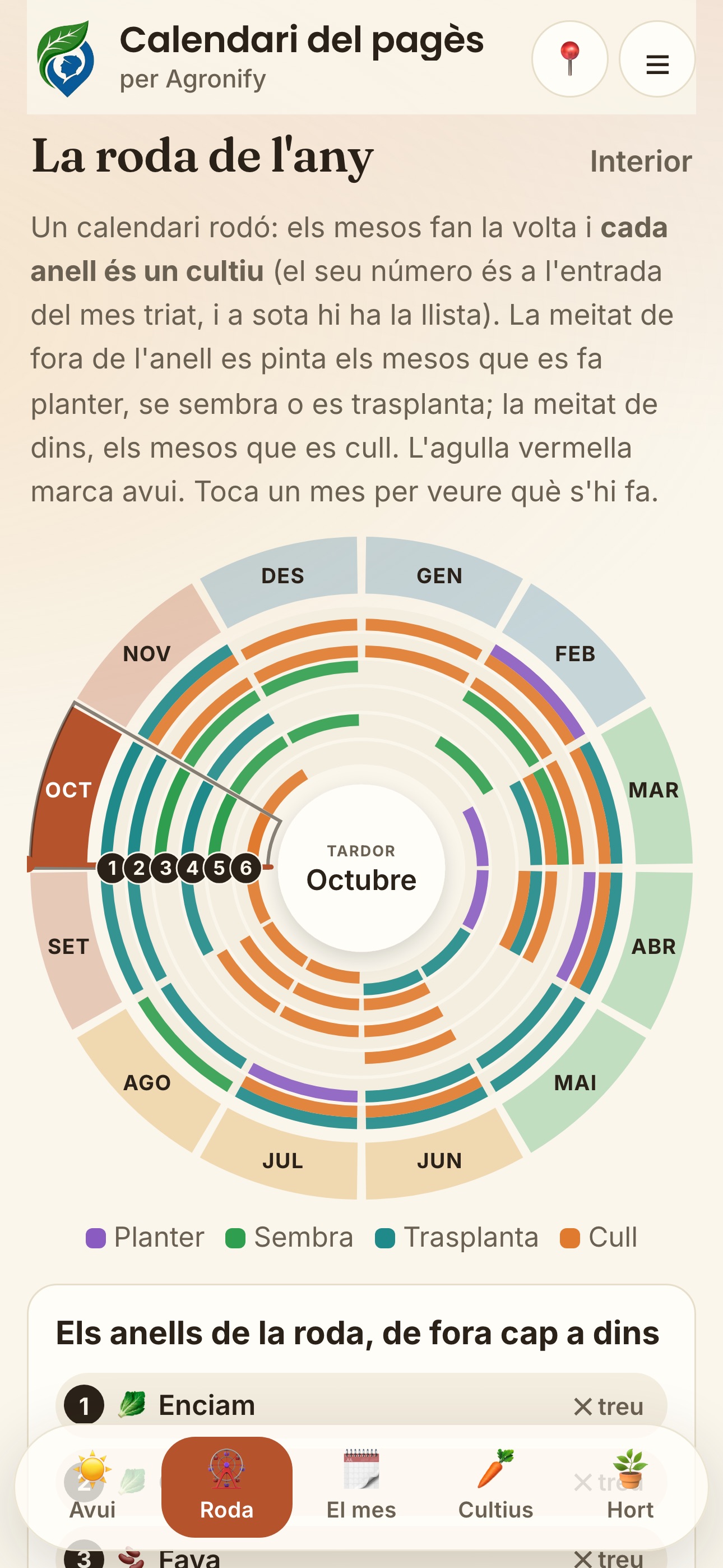 Screenshot 3 of Calendari del pagès