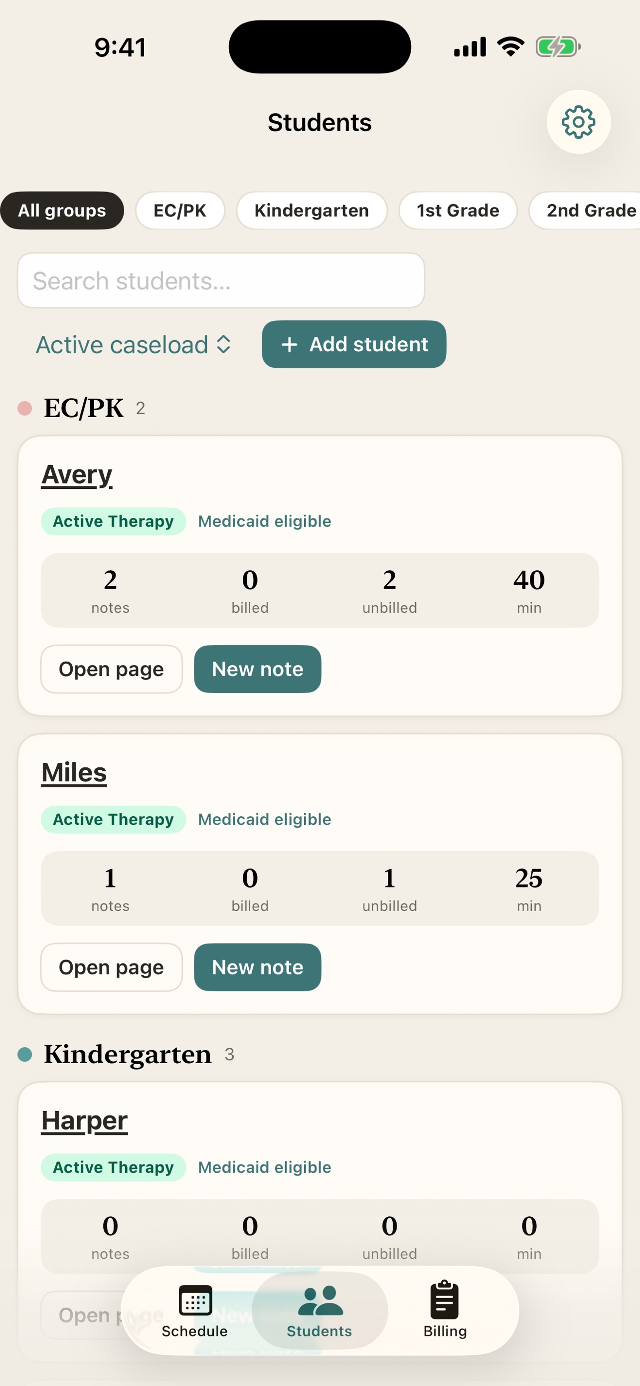 Screenshot 4 of GridNote SLP