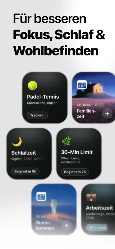 Mjut: Wenig Bildschirmzeit screenshot 6 of 6