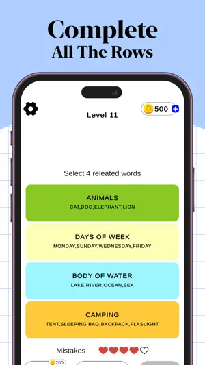 Connections Word Game screenshot 2