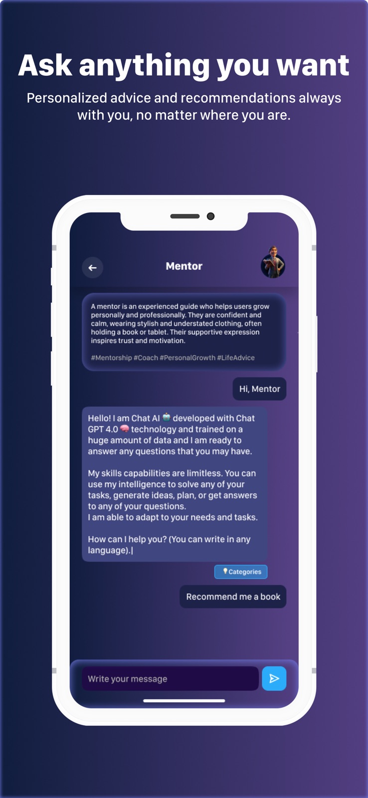 Perspective AI: Your Assistant iphone screenshot 3
