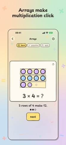 Mathness! Learn Math Facts Screenshot 4 of 8