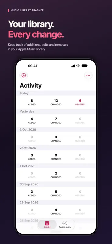 Music Library Tracker screenshot 1 of 7