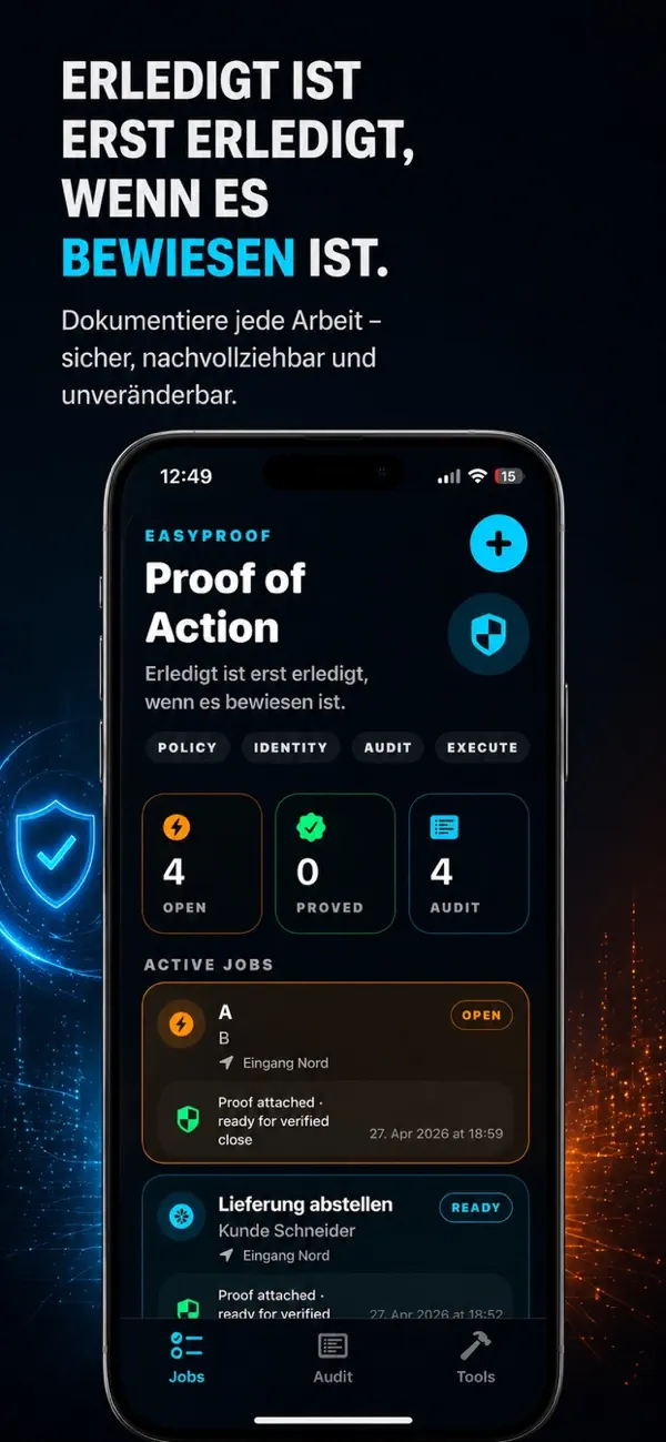 Screenshot #1 pour EasyProof v1.0