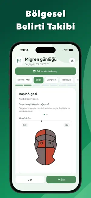 Migren ve Başağrısı Günlüğü screenshot 3
