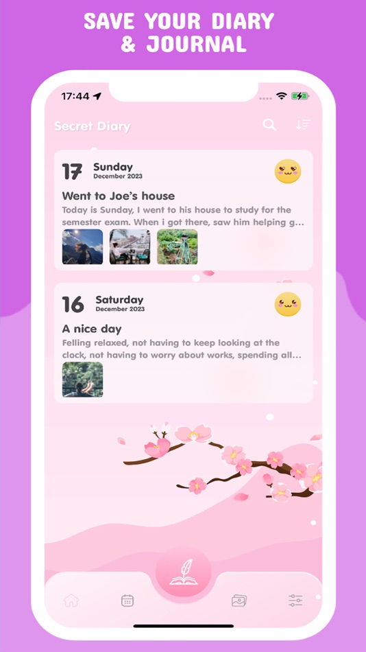 Secret Diary - Diary with Lock - 1.6 - (iOS)