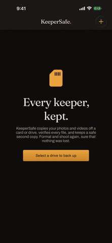 KeeperSafe: SD Card Backup screenshot