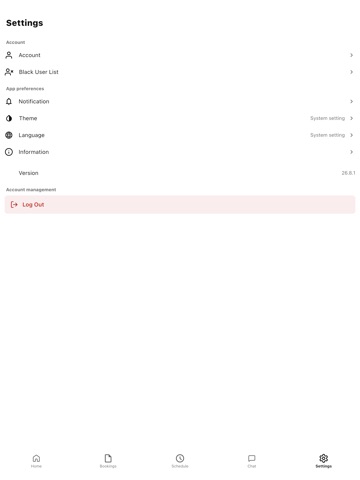 Linkle: Schedules & Booking iPad screenshot