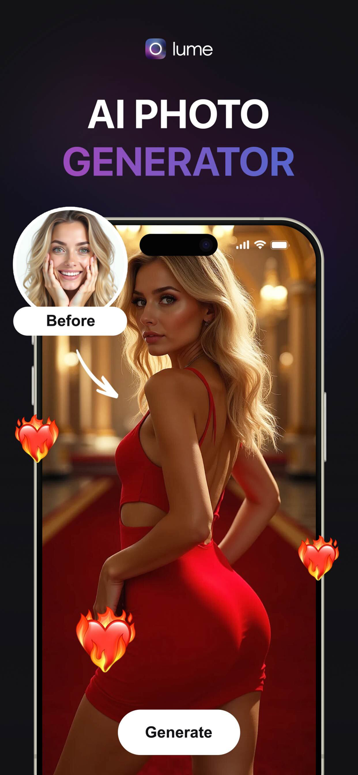 Lume - AI Photo Generator screenshot 1