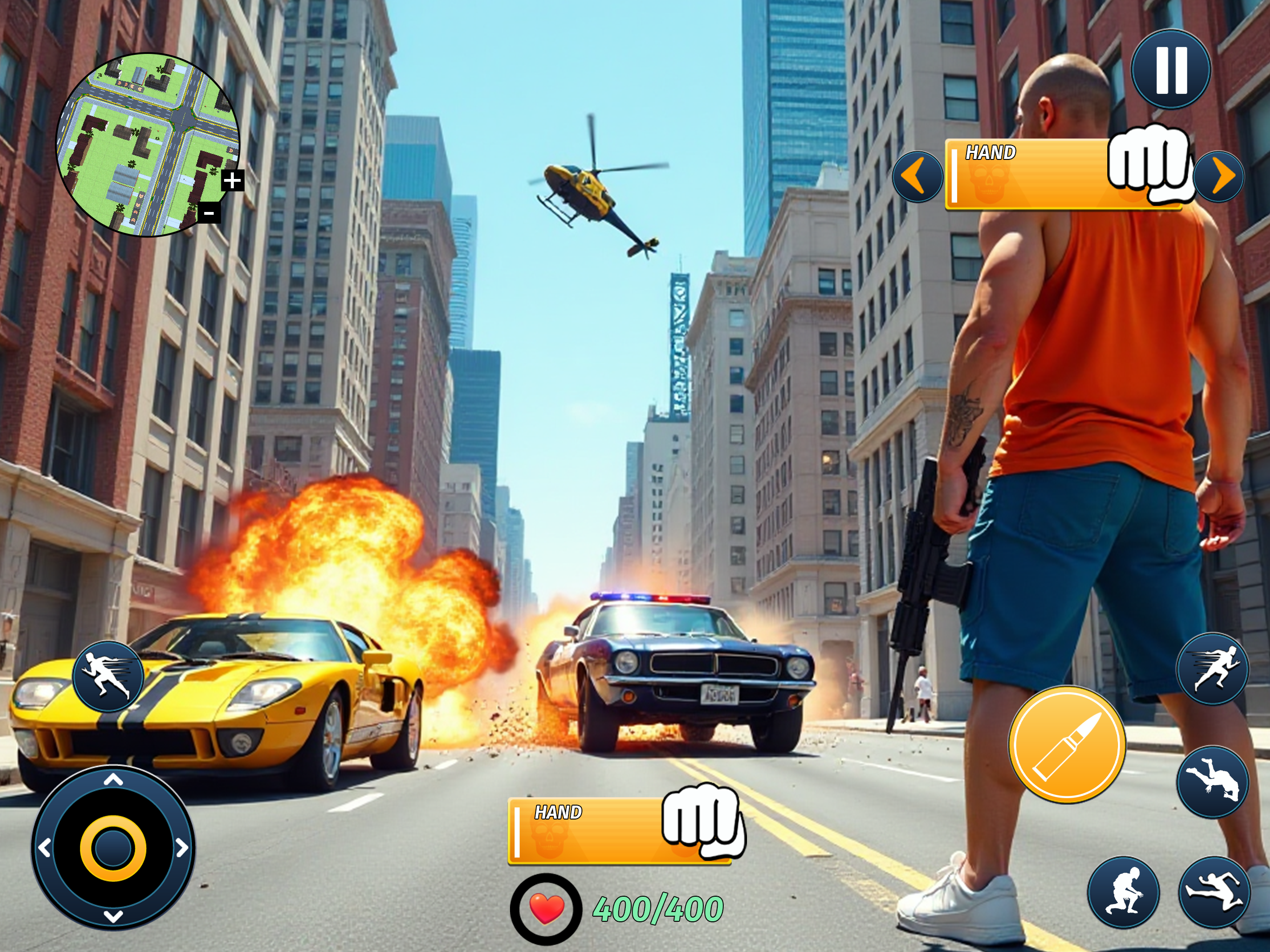 Gangster City Driving Sim Game screenshot 11