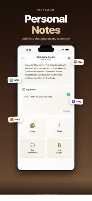 QuickSummaryAI: AI Summarizer screenshot 4