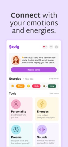 Souly: Emotional Check-Ins screenshot