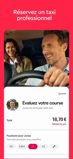 Capture d'écran de Freenow By Lyft : Taxi Et Plus sur iPhone 3