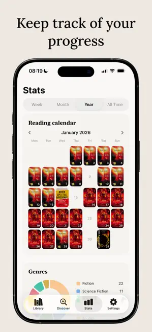 Shelfy: Book Tracker & TBR iPhone screenshot 6