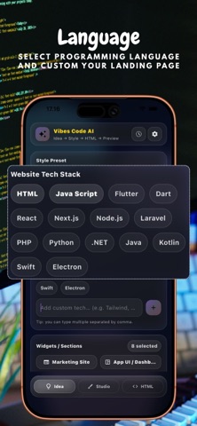 Web Builder AI : Vibe Codes Screenshot 5 of 5
