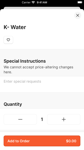 Broadway Grille To Go iPhone screenshot 3 - Food & Drink app
