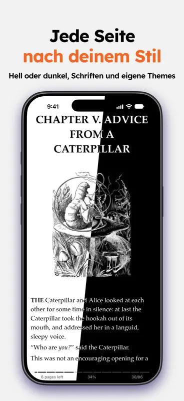 EPUB & eBook Reader - JustRead screenshot 8 of 10