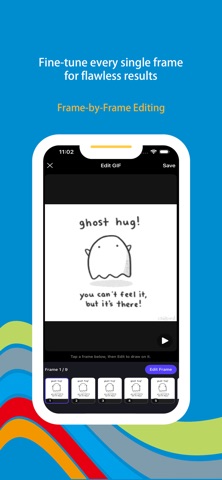 Wonder Gif - GIF Keyboard iPhone screenshot