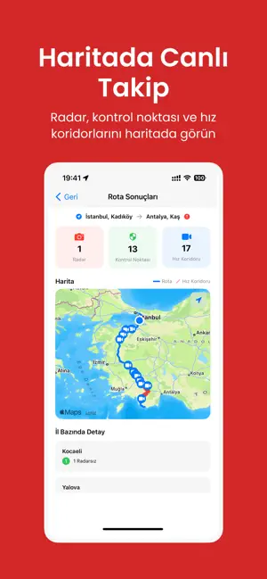 Trafik Radar Haritası iPhone screenshot 3