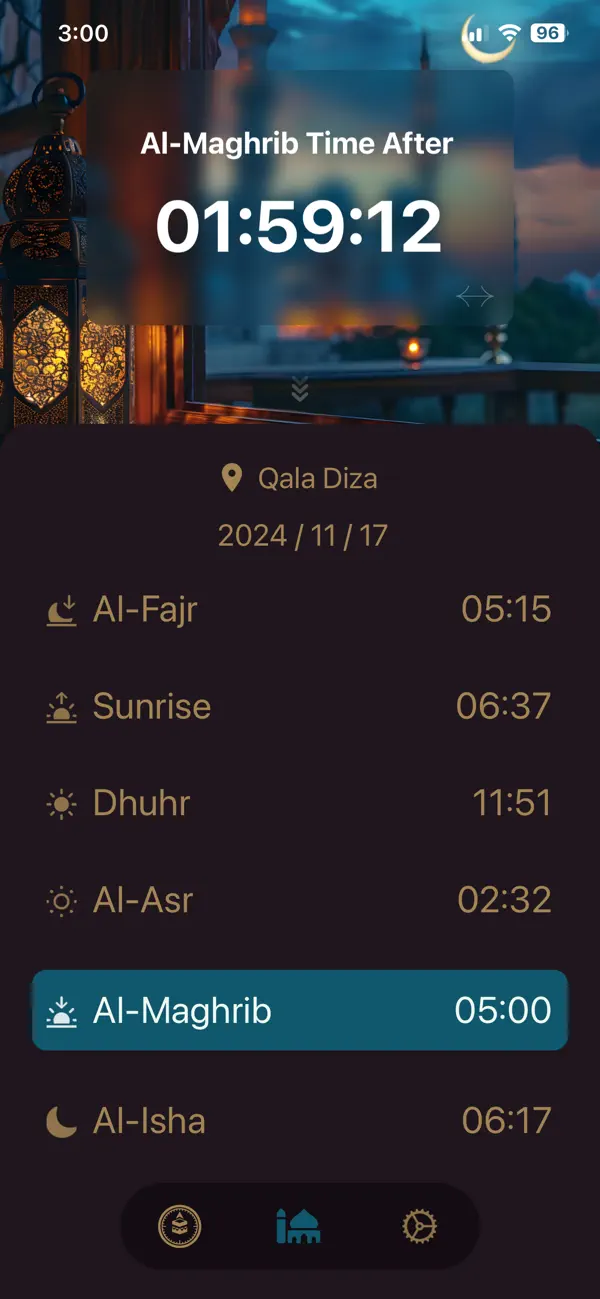 #1. Athan Times (iOS) De: MOHAMED RASUL